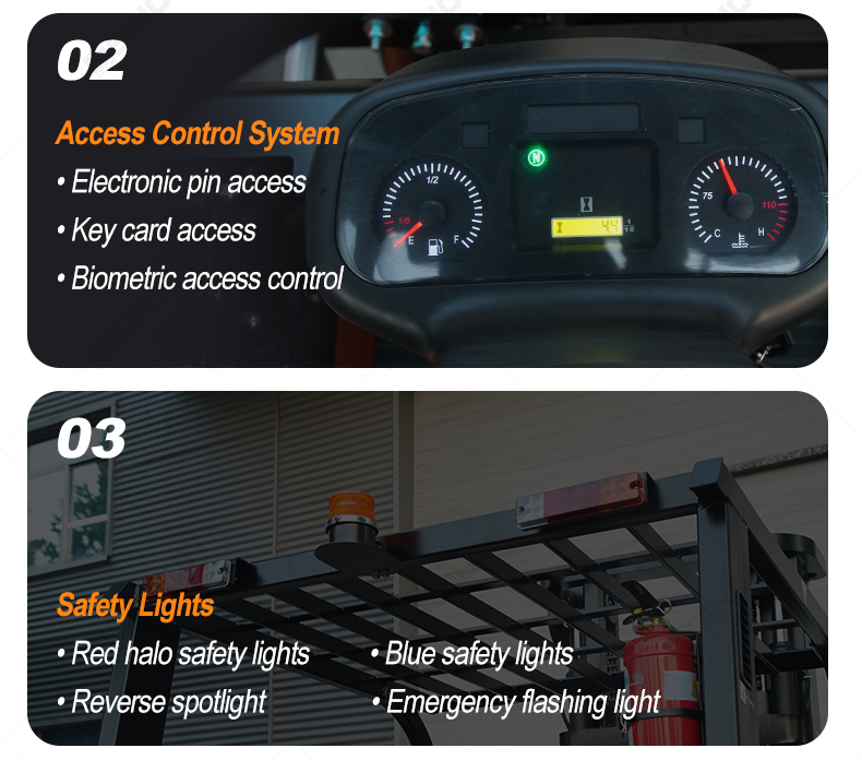 CPCD40L forklift with spark arrestor for hazardous environments