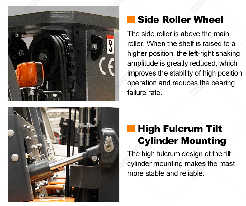 Built to meet diverse global needs, this 3-4 ton forklift provides flexible engine options, superior stability, and easy maintenance in one reliable package.