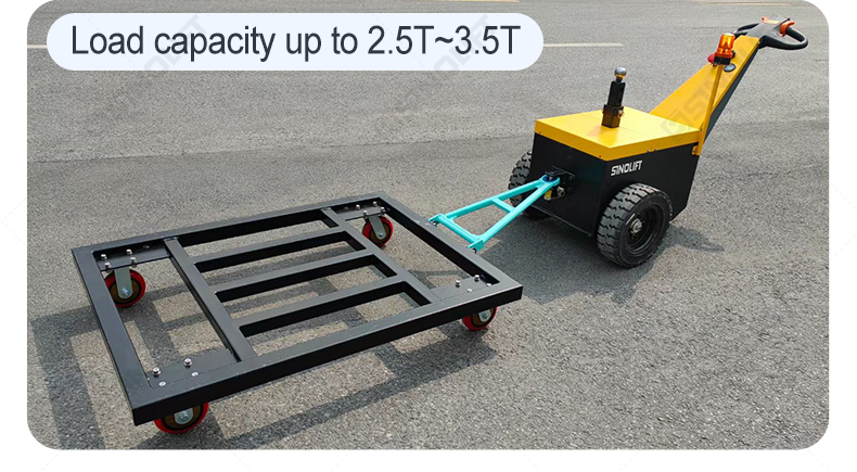 Remote control operation of Sinolift ML450 electric tow tractor