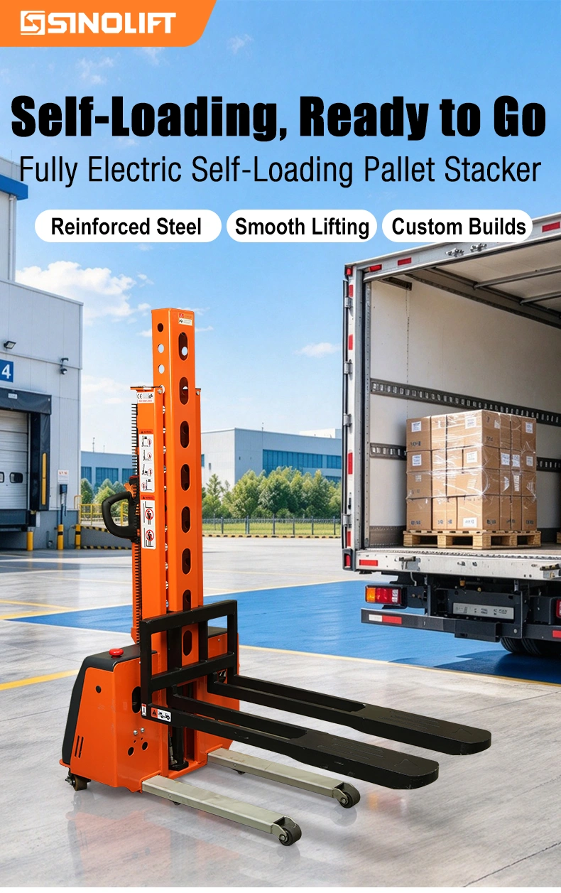 CDDYG-Z Electric Self-Lifting Stacker for Mobile Delivery Operations | 500-1,000 kg