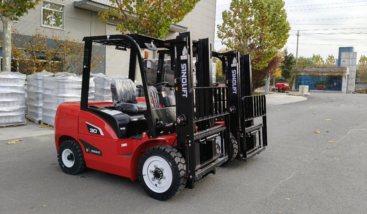 Diesel Powered Forklift