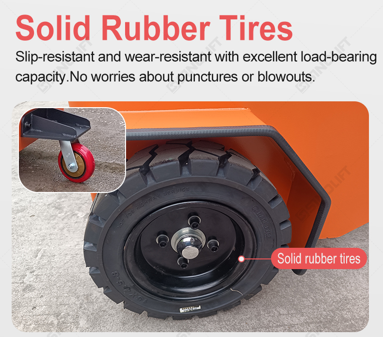 Customizable hitch options for Sinolift industrial electric tugger