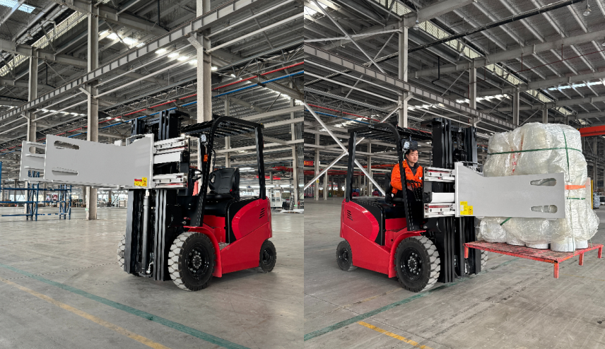 CPD25M Electric Forklift Truck with Bale Clamp