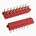 PCB Connector 16 pin micro match 1.27mm RED IDC Connector