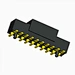 1.0x2.1mm Pitch Dual Row Vertical Surface Mounted SMD Female Header