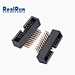 OEM Custom Header Connector 1.0 1.27 2.0 2.54Mm DIP Right Angle SMT IDC Shrouded Header Box Pin Header