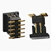 Gold Flash Plated Connector Pin Header 1.27Mm Dual Line 2x4P SMT Header Pins