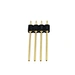 Diameter 0.8mm Straight Header Connector Btb 2.54Mm Round Pin Pcb Header Pins