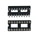 Connector IC DIP Socket 18 Position Gold Or Tin 6P 8P 16P 20P 32P 40P 42P 48P 50 Pin