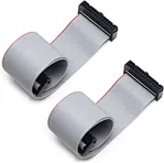 Custom 6 8 10 12 14 16 20 24 26 30 34 40 50 60 64 Pin 1.27mm Pitch 2651 28awg 2.54mm Pitch 32pin Idc Connector Cable