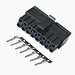 Micro-fit 3.0  2-24 Circuit Receptacle Housing 16POS 3.00MM 0.118  Molex 0430251600 3.0 Interconnect System Power Connector