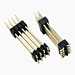 PCB Board 1.27 Mm Dual Row Layer SMT 2x2P To 2x50P Pin Header Connector