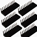 Hot Products header Connector Board To Board H6.35 1 Row Right Angle 2.0mm Female PCB Header Connector 1*10P