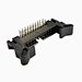 Pcb Board To Wire Shrouded Pins Ejector Header 2.0mm DIP Gold Plated IDC Male Connector