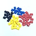 Colse Type Short Circuit Cap H6.5 mm 1*2p Blue Red Yellow Black 2.54 mm Mini Jumper
