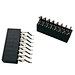 SMD Reel Tape Packaging Dual Row 2.54mm Right Angle SMT Horizontal Female PCB Socket Female Connector