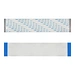To Board Cable Screen Display 50Pin 80mm Long LVD Connector 0.5mm FFC FPC Flexible Cable For LCD TV Player 3D Printer Laptop