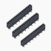 1.0*2.1mm Pitch Single Row Vertical Surface Mounted SMD Female Header OAH=2.25 mm Precision Custom Header Connector