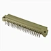 Bending Right Angle PCB Type 2.54 Pitch 2 Rows Male Connector 2*22p DIN 41612 Power Connector