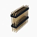 94V-0 2.54 Mm Dual Layer Insulator DIP Straight Connector Male Plugs Long Pin Triple Row 3*12 Pin Header