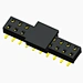2mm 1.27mm 1.0 2.0 2.54 Pitch single double row 2.0Mm pitch double rows smt female header pin header