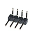 1 To 40 Pin 2.54 Mm Pitch Reflow Soldering Right Angle Copper Pin Header Connector For PCB Board