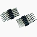 1.27mm 2.54mm dual row straight DIP/SMT male female gold plating housing 2*5P pcb pin header connector