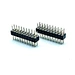 2.0mm pitch Double-row PH4.0 pitch round header Plastic height 2.8mm Double-row PH4.0 pitch round pin header