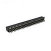 RealRun 1.27mm Pitch Dual Row Round Female Header 2*30 Pin SMT Gold Plating