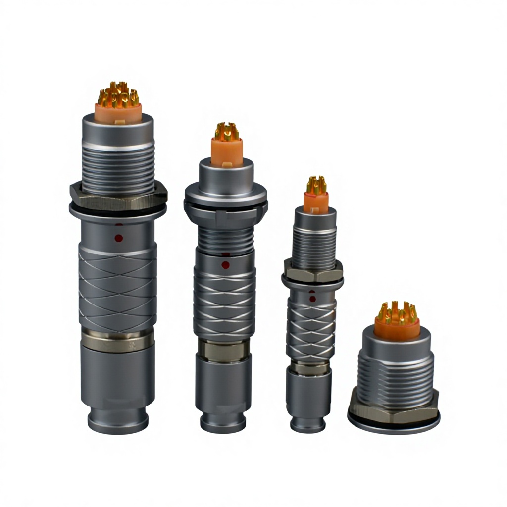 RealRun Waterproof Push-pull Self-Locking Circular Connector FT Series 9/12/15mm Diameter Optional Cables and Accessories