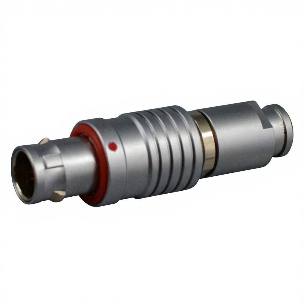 RealRun FEG 0B 1B 2B 3B IP54 Waterproof Circular Connectors Push-Pull Self-Locking Straight Plug