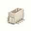 RealRun 2.5mm Pitch XH 4pin Buckle Wafer Connector Single Row Male Plug Pcb Header JST Factory Supply 250V AC 2A AC