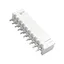RealRun 2.5mm Pitch XH PCB Connector 10 Pin Male Pin Header Straight Type White Wire to Board Headers and Wire Housings
