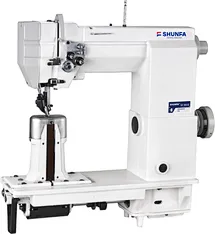 post-bed roller sewing machine