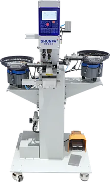 automatic snap press machine