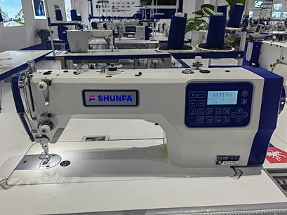 Upgraded single-step-motor-drive lockstitch