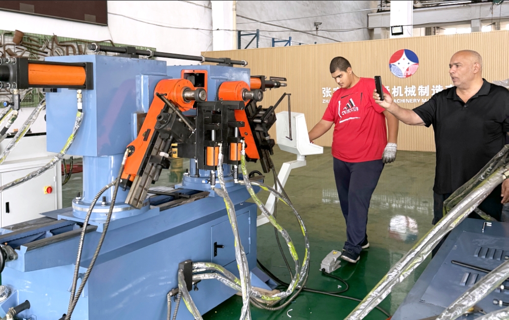 twinhead pipe bending machine