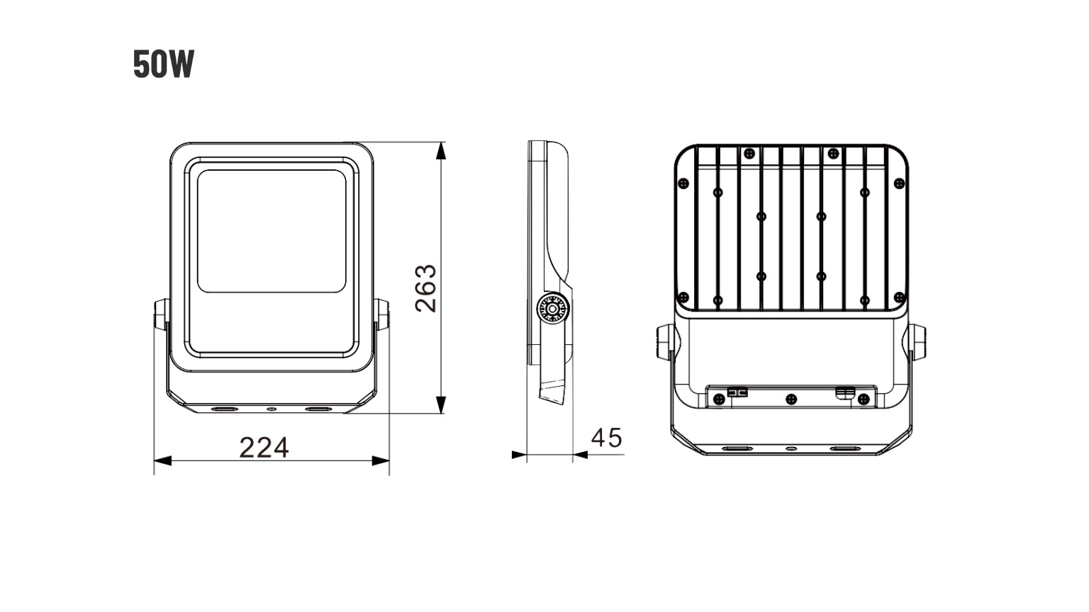 50w flood light