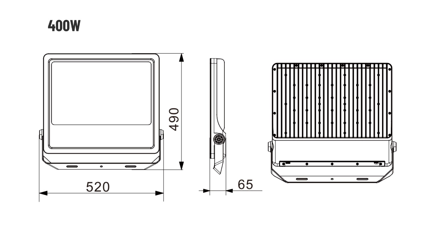 400w flood light
