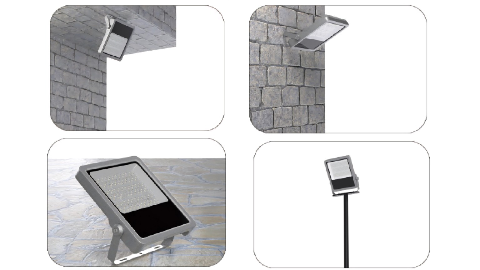 flood light installation