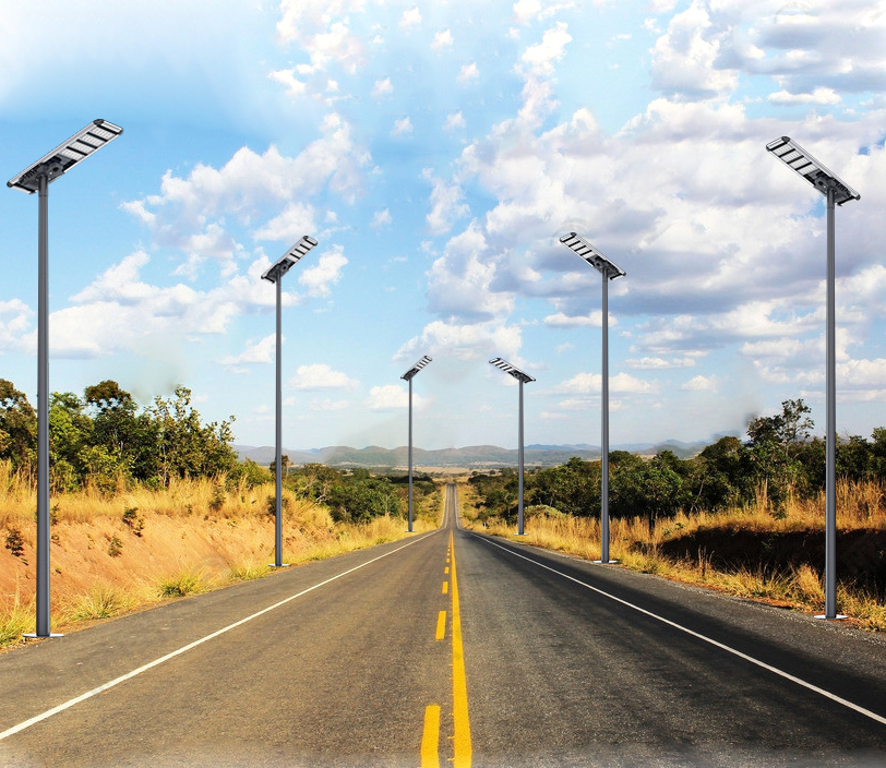 radar sensor solar integrated solar street light