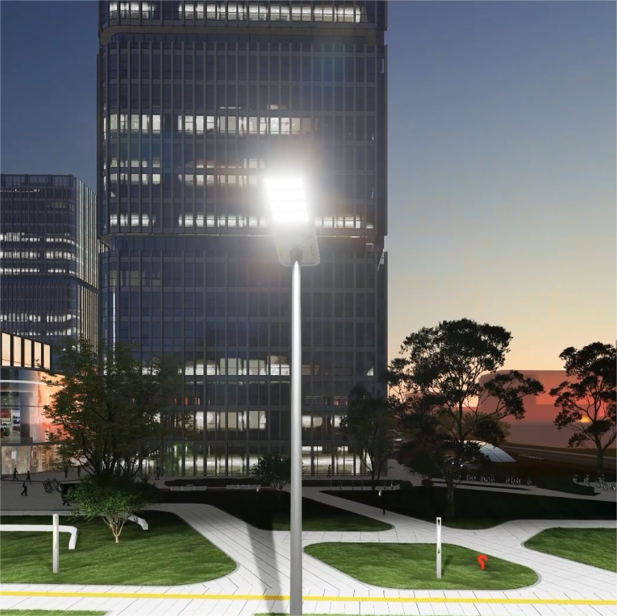 Solar integrated solar street light manufacturer