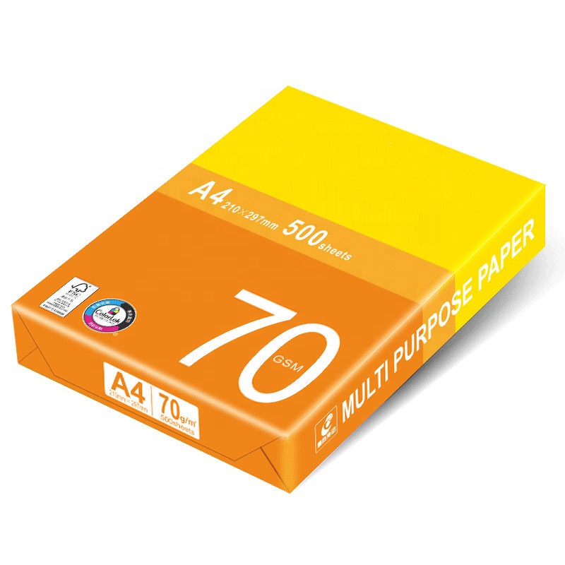 Top Quality OEM ODM 100% Virgin Pulp Office Paper Copy Paper