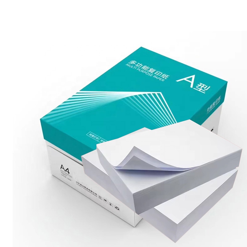 Customized 100% Pure Wood Pulp Multipurpose A4 210x297mm White Copy Paper