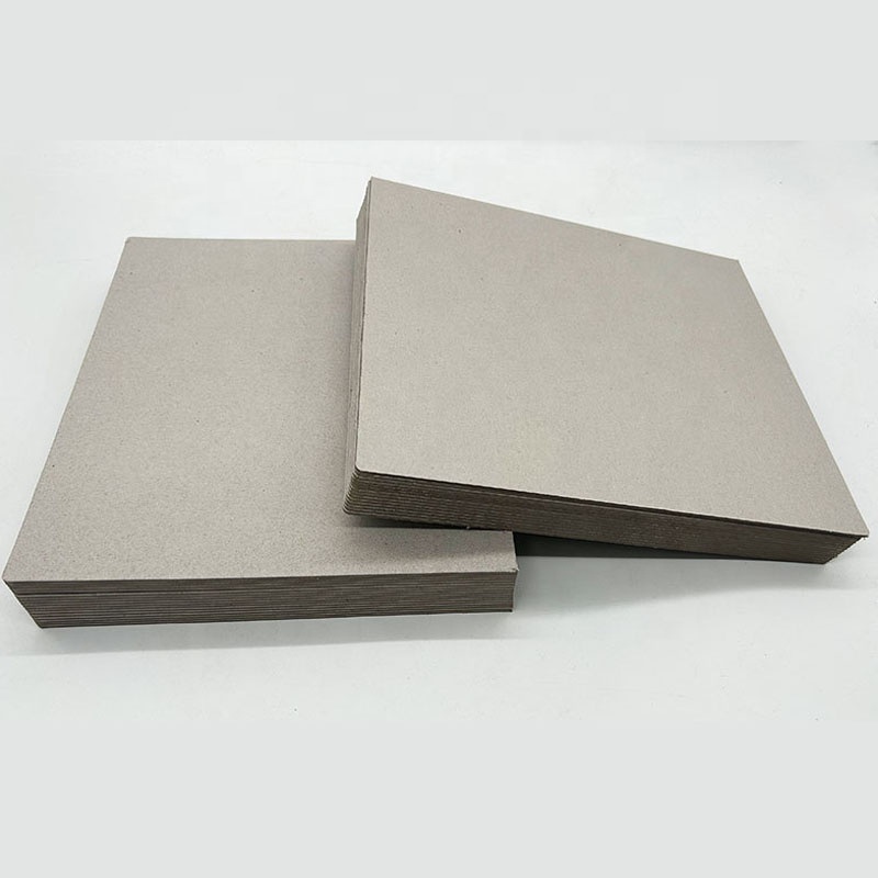Wholesale High Stiffness 300gsm 350gsm Recycled Grey Board in Roll