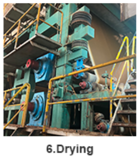 medium paper manufacturing process - drying