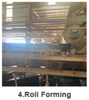medium paper manufacturing process - roll forming
