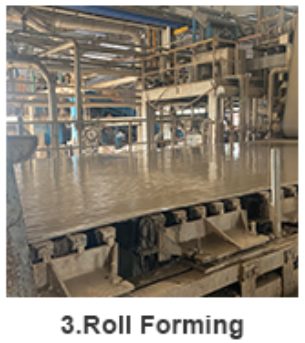 medium paper manufacturing process - roll forming
