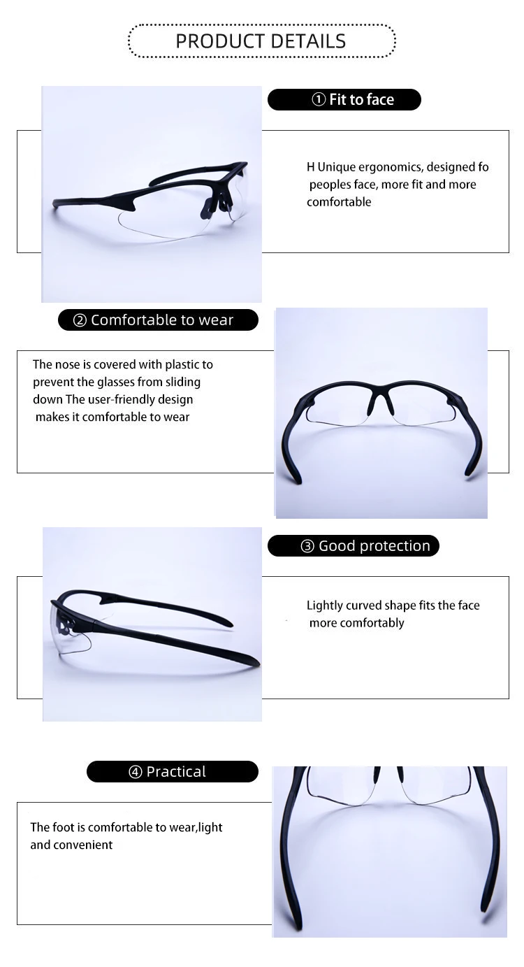 color safety glasses