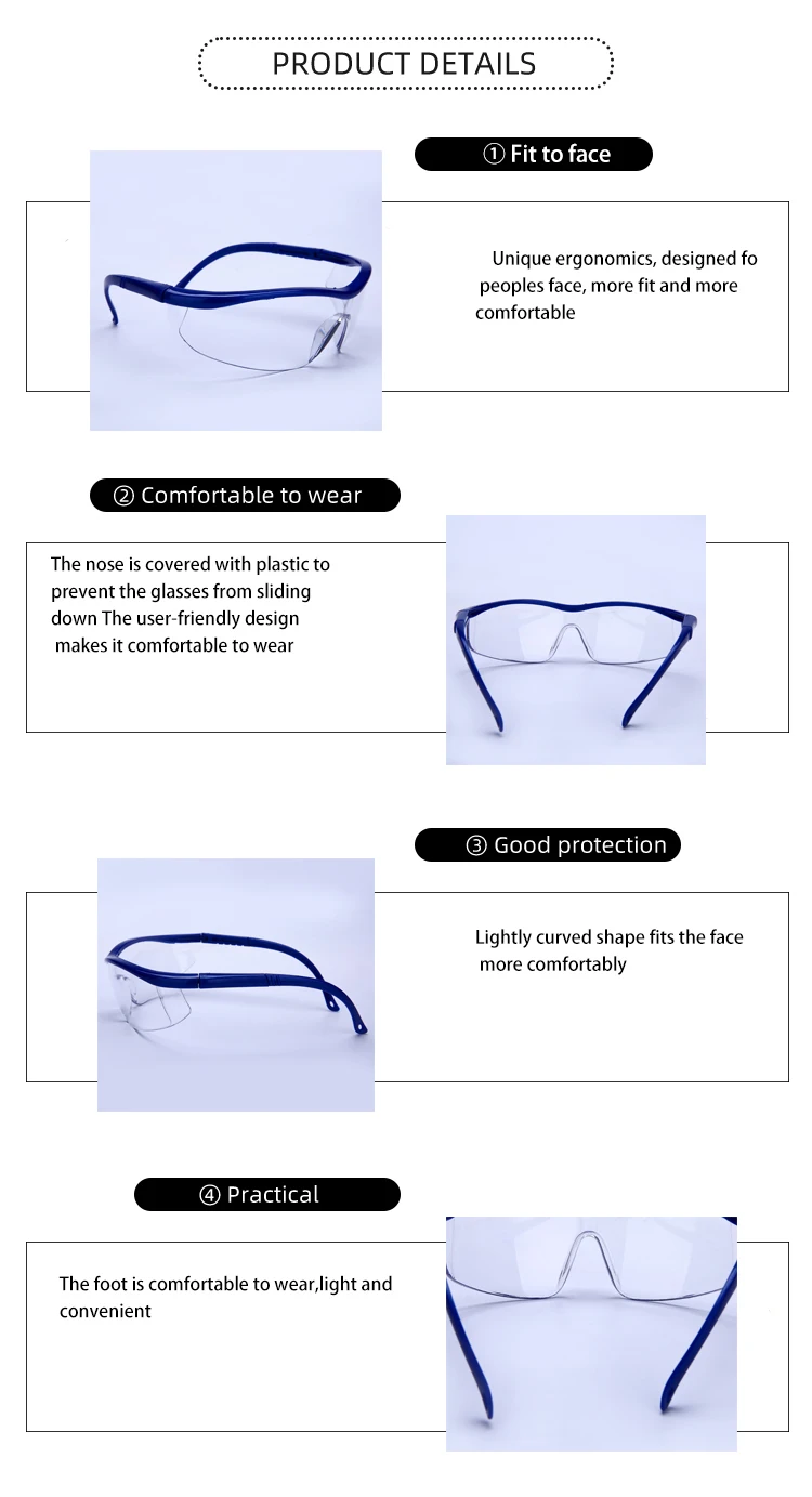 scratch proof safety glasses